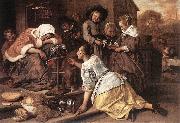Jan Steen The Effects of Intemperance Spain oil painting artist